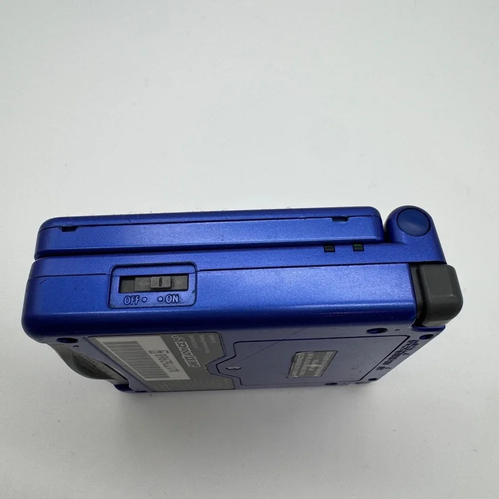 Nintendo Game Boy Advance SP Cobalt Blue Handheld System AGS-001 with Charger